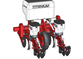 2 ROW TITANIUM PLANTER